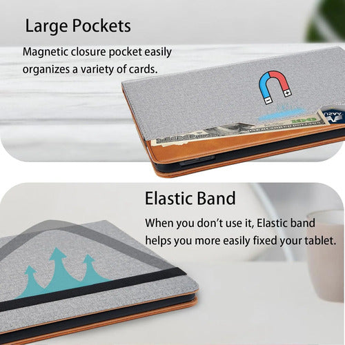 Funda Para Samsung Galaxy Tab S11 Ultra Gris