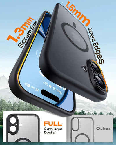 Funda Para iPhone 17, Compatible Con Magsafe Negro