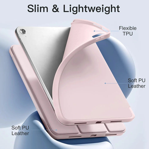 Funda Akkerds Para iPad A16 De 11a Gen Y iPad 10.9  2022 Rosa