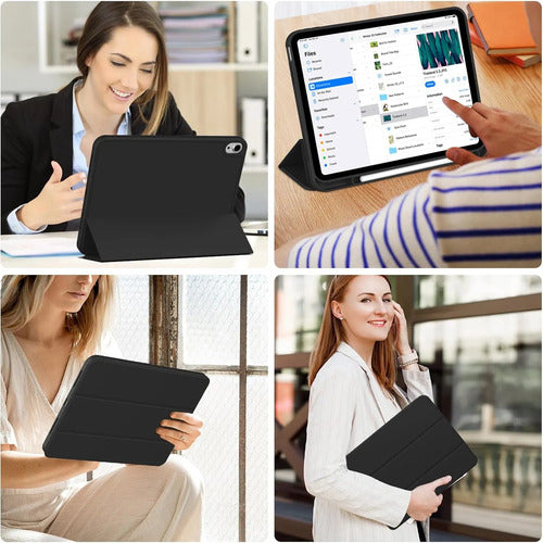Funda Para iPad (a16) 11th Gen 2025 Y iPad 10th Negro