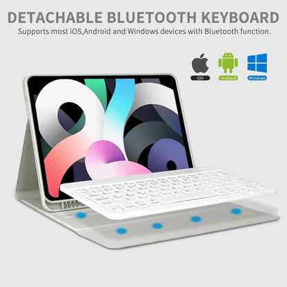 Funda Con Teclado Para iPad Air Y Pro De 11 Pulgadas Gris