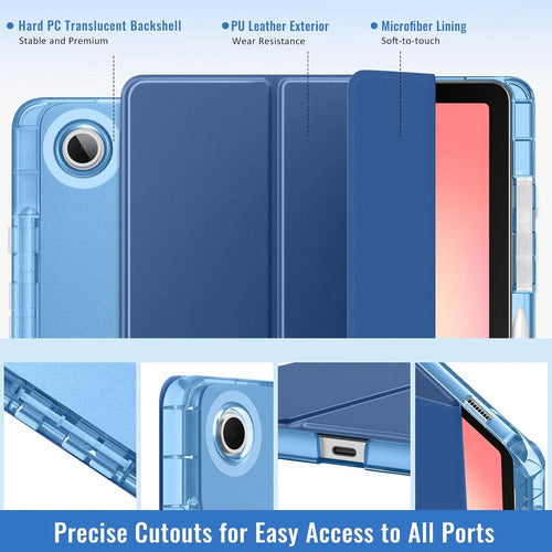Funda Para Samsung Galaxy Tab S10 Lite Azul Marino
