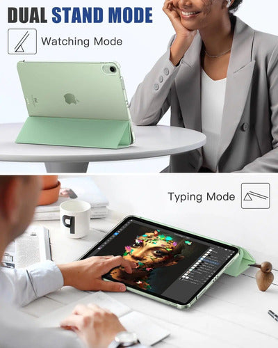 Funda Para iPad Air 11 Pulgadas 7ma/6ta Gen M3/m2 Verde