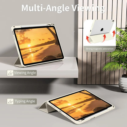 Funda Para iPad (a16) De 2022 Y 2025 11' Y 10.9' Crema
