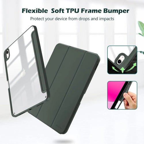Funda Para iPad (a16) 11a Gen 2025 Y 2022 Verde Lima