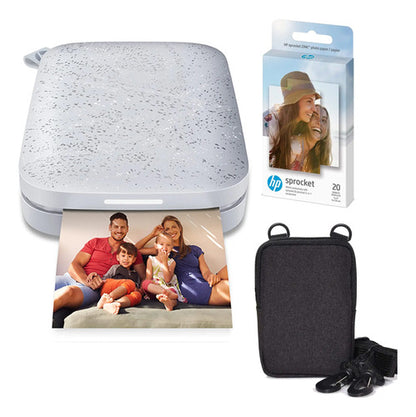 Impresora De Fotos Instantáneas Portátil Hp Sprocket Blanco