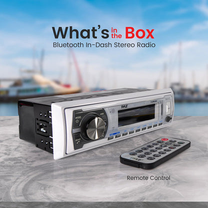 Receptor De Radio Bluetooth Para Auto Pyle Plcd43btm