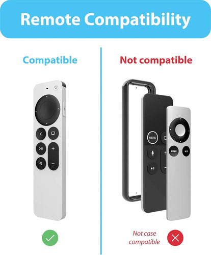 Soporte Para Control Remoto De Apple Tv Negro