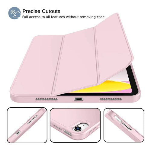 Funda Protectora Para iPad 10a Gen 2022 Rosado