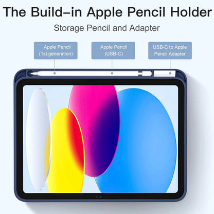 Funda Akkerds Para iPad A16 De 11a Gen Y iPad 10.9  2022 Azul Marino