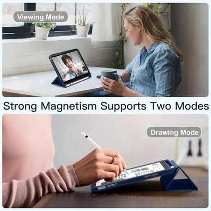 Funda Akkerds Para iPad A16 De 11a Gen Y iPad 10.9  2022 Azul Marino
