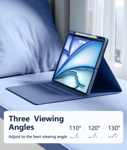 Funda Con Teclado Para iPad Air & Pro Azul