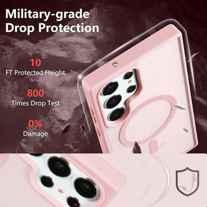 Funda Magnética Para Samsung Galaxy S23 Ultra Rosa