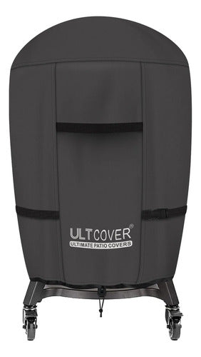 Funda Impermeable Para Parrilla Kamado De 18 A 30 Pulgadas Negro