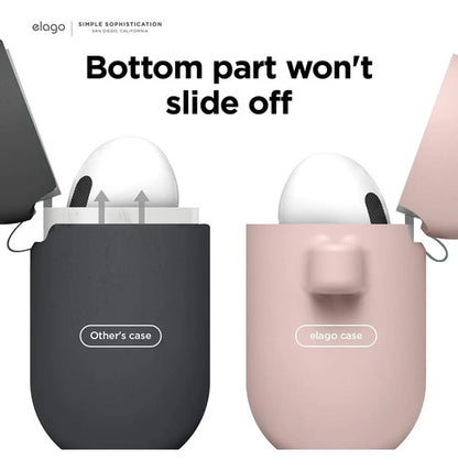 Funda De Silicona Elago Para AirPods 3ra Generación Rosa Claro