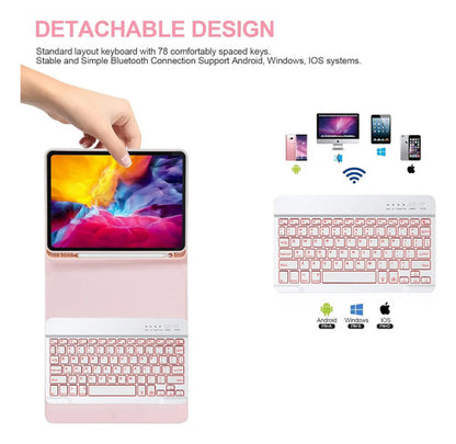 Funda Con Tecladopara iPad Pro Rosa