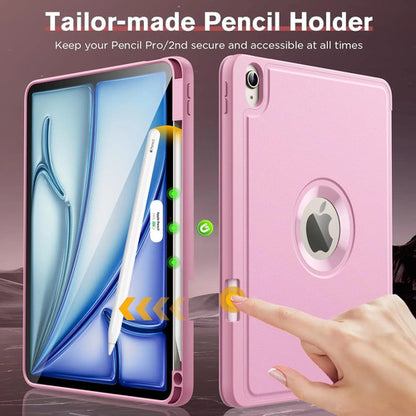 Funda Para iPad Air 11 (m3 2025 / M2 2024) Rosa Claro