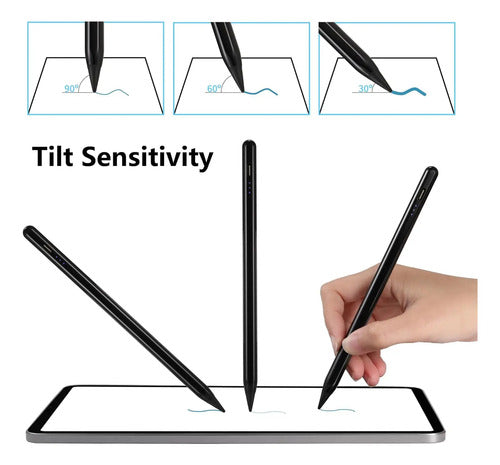 Lapiz Universal Para iPad Y Tablets Negro