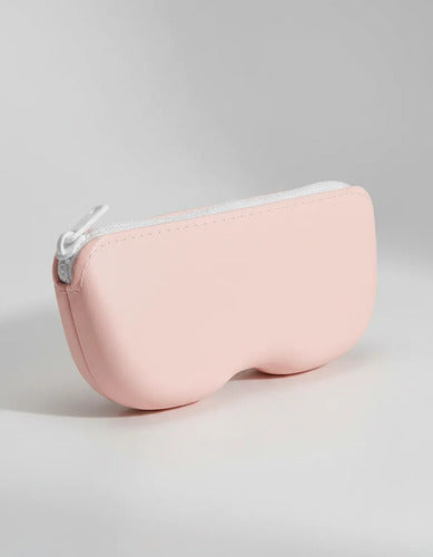 Estuche De Silicona Para Lentes Rosa Chicle