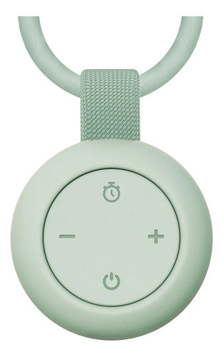 Máquina De Ruido Blanco Portátil Para Bebés Verde Claro