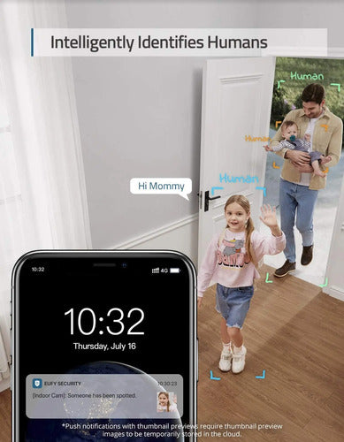 Cámara De Seguridad Interior Eufy Security E220 Blanco