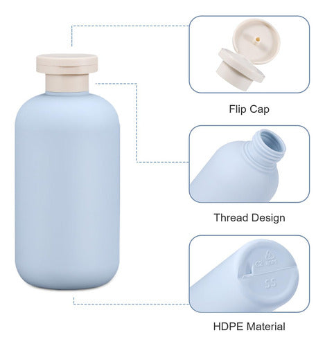 Set De 3 Botellas De Viaje Y/o Camping