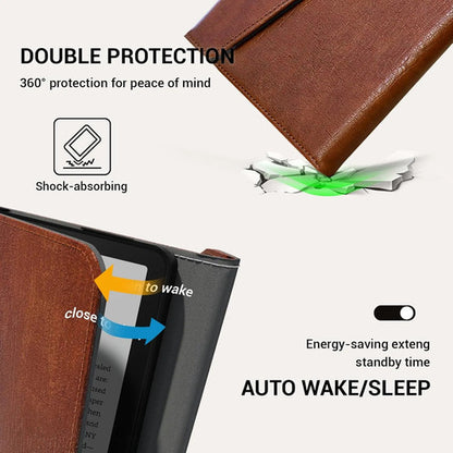 Funda Kindle De 7 Pulgadas Marrón Oscuro