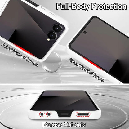 Funda Para Samsung Galaxy Z Flip 7 (magsafe) Blanco