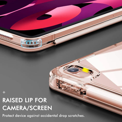 Funda Para iPad Air 11  M3/m2 (2025/2024) Y 5ta Rosa Chicle