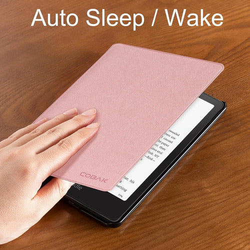 Funda Premium Para Kindle Paperwhite 12ª Generación 2024 7 Rosa Dorado