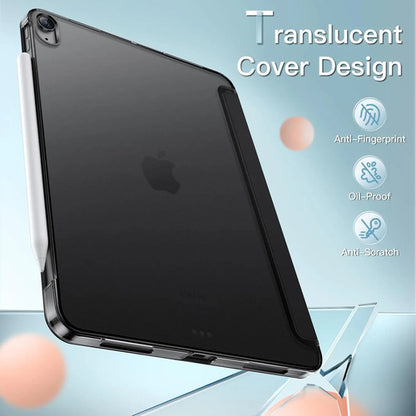 Funda Jetech 3076- Negra Para iPad Air 11  Con Soporte Negro