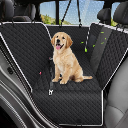 Cubierta De Asiento Para Perros Meolsaek Negro