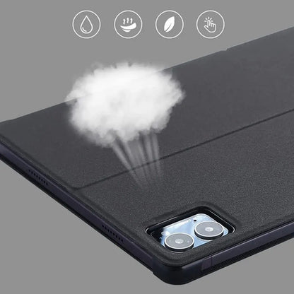 Funda De Tablet Plegable De Cuero Pu Para Chuwi HiPad Gris Oscuro