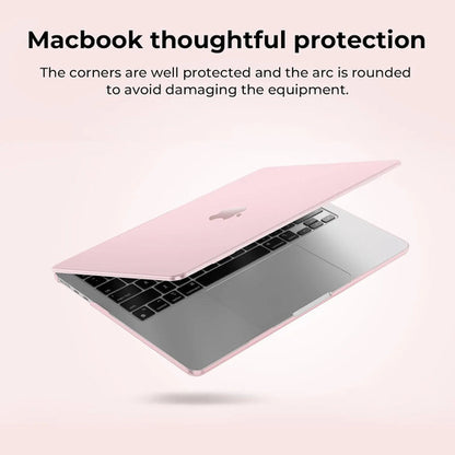 Carcasa Funda Transparente Para Macbook Air 13.6' Rosa