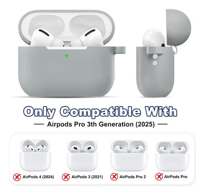 Funda Para AirPods Pro 3 Con Llavero Y Correa