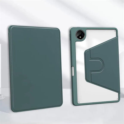 Funda Giratoria Para Huawei Matepad Pro Verde Oscuro