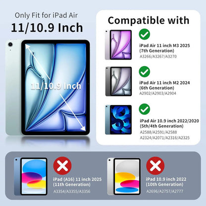 Funda Para iPad Air 11 (m3 2025 / M2 2024) Rosa