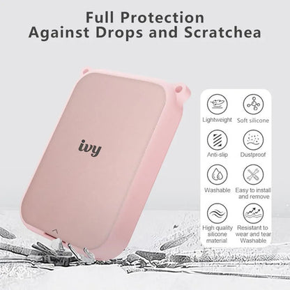Funda De Silicona Para Impresora De Fotos Canon Ivy 2 Mini Rosa
