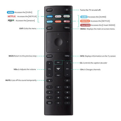 Control Universal De Precisión Para Smart Tv Vizio Xrt136