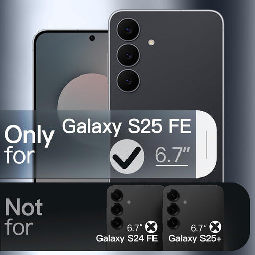 Funda Para Samsung Galaxy S25 Fe Negro