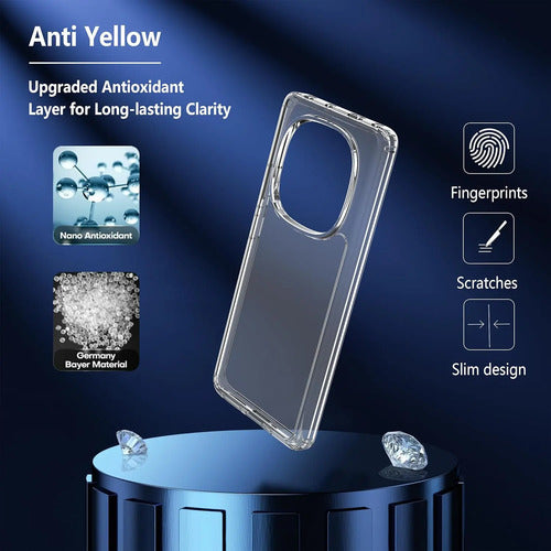 Funda Para Redmi Note 14 Pro/pro+ 5g Y Poco X7 5g Transparente