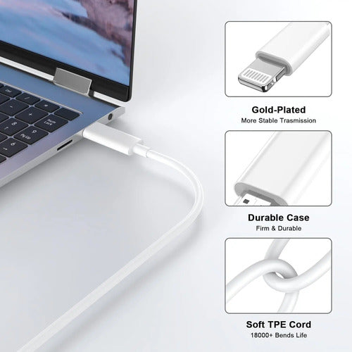 Cable Adaptador Hdmi A Lightning Para iPhone, Certificado