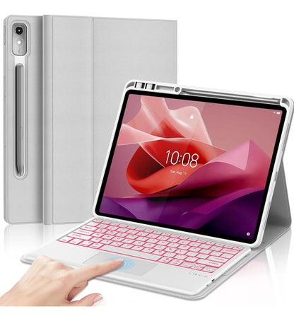 Funda Teclado Para Lenovo Idea Tab Pro 12.7 Gris