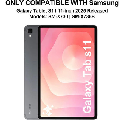 Funda Con Teclado Para Samsung Galaxy Tab S11 11' Verde Lima