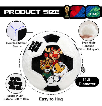 Pelotas De Fútbol De Peluche Fifa World Cup 2026 Fifa-c