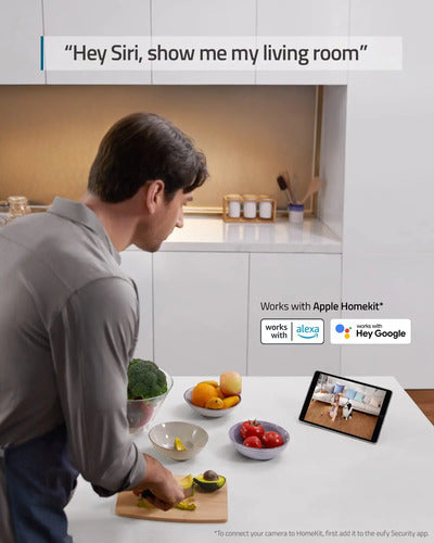 Cámara De Seguridad Interior Eufy Security E220 Blanco