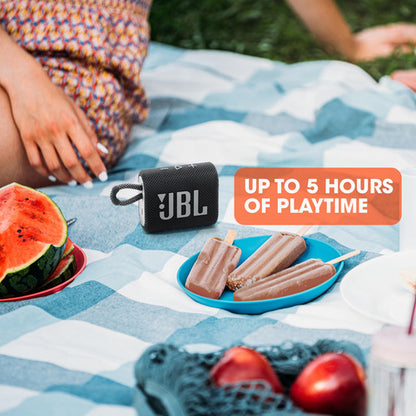 Jbl Go 3 Mini: Altavoz Bluetooth Portátil. Azul
