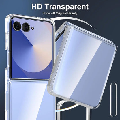 Funda Ultra-delgada Para Samsung Galaxy Z Flip 7 Transparente Lisa