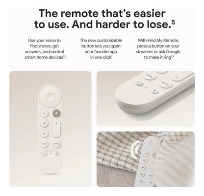 Google Tv Streamer 4k 32gb Control Por Voz Porcelain Blanco De Voz