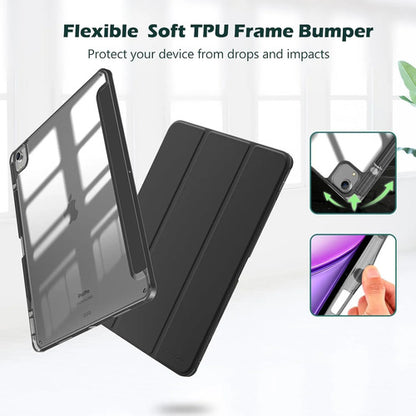 Funda Para iPad Air Con Soporte Para Lápiz Negro